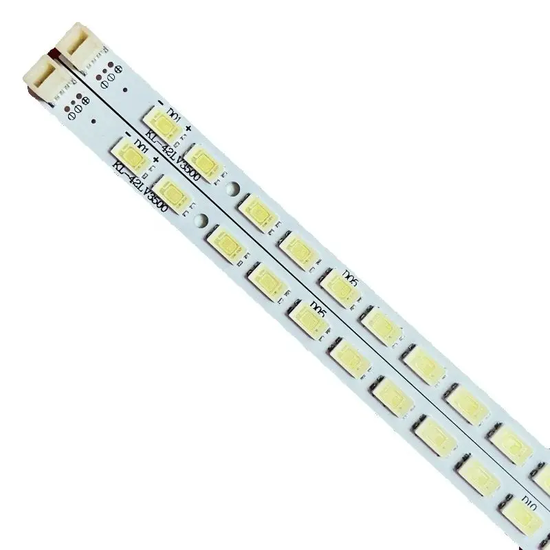 Faixa de luz de fundo LED (2) para TV 42LV3550 42LV5500 42P21FBD 42LV3551 42LV470S 42T11-06a 74.42T13.001-0-CS1 T420HW08 V.5