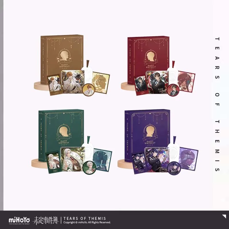 

Официальный товар Sunsyea Tears of Themis miHoYo, оригинальная подарочная коробка на день рождения, ворон, весы,judicator King