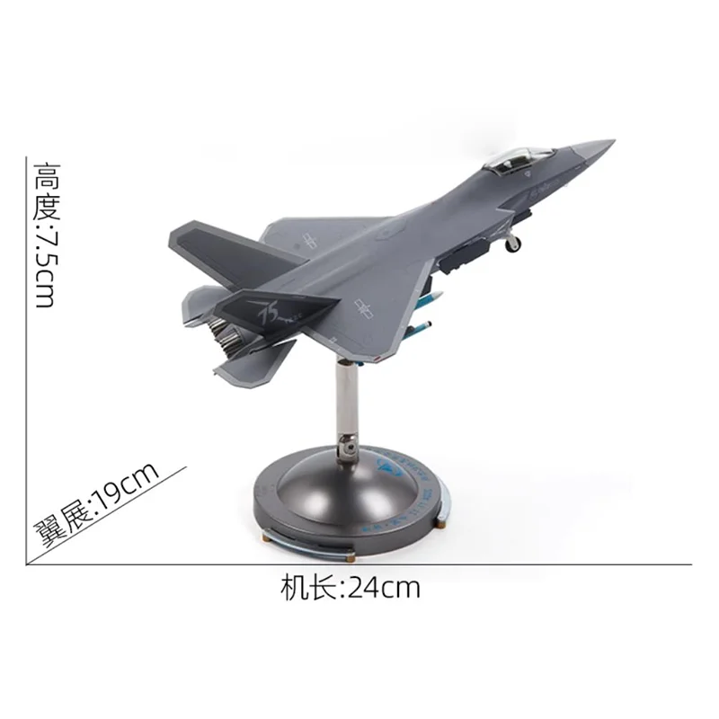 Diecast Scale 1/72 J-35A Commemorative Edition Aircraft Alloy Model Collection Display Of Aviation China Zhuhai Air Show