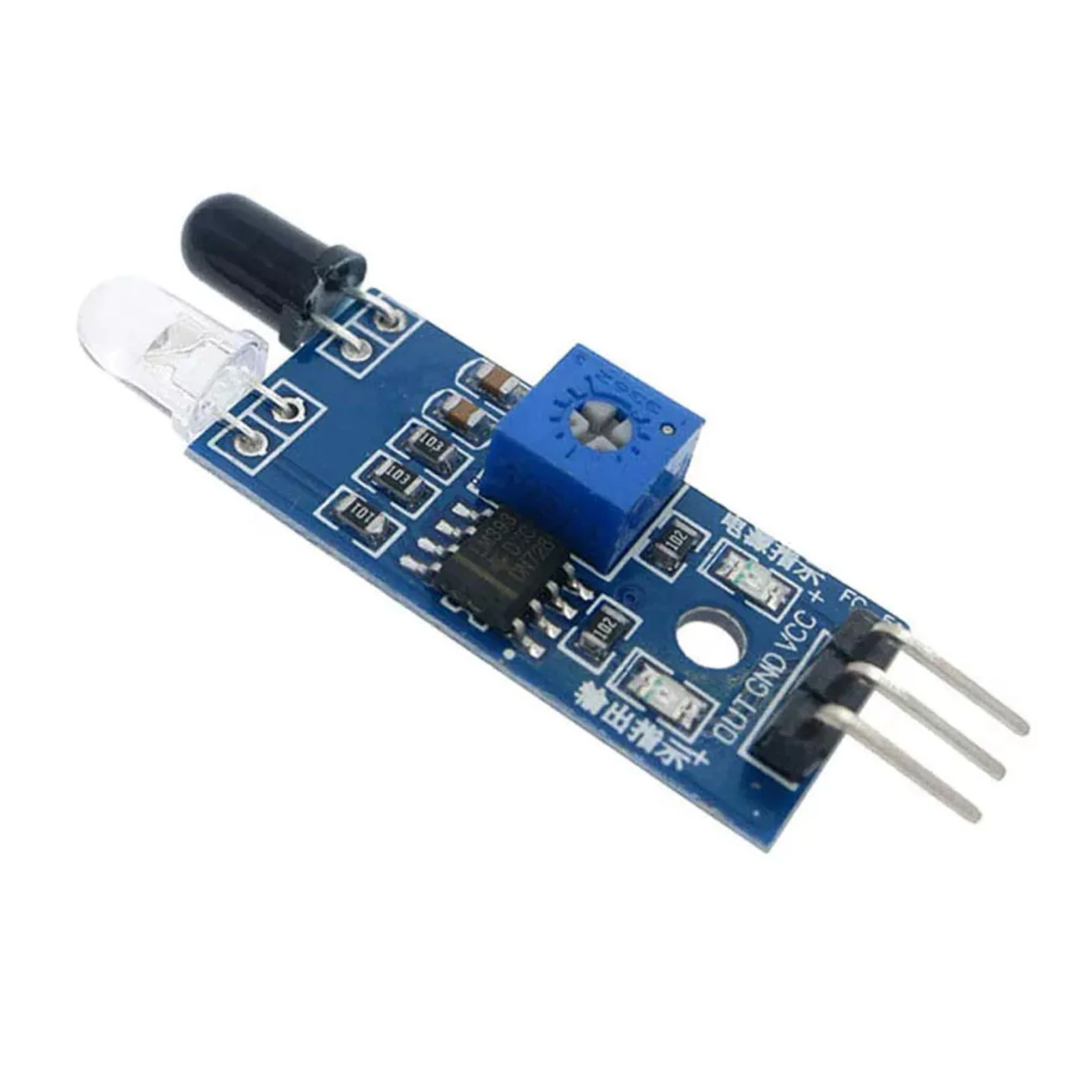 Módulo de Sensor de evitación de obstáculos infrarrojo, 10 piezas, para Arduino Smart Car Robot