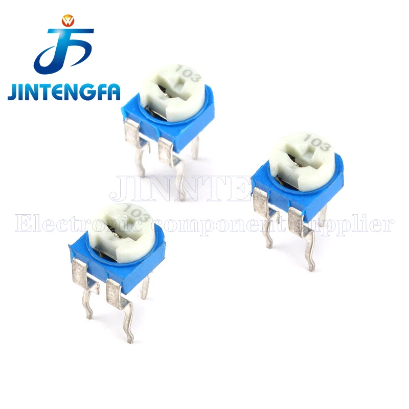 20PCS RM065 RM063 Potentiometer Variable Resistors Trimmer Adjustable 103 104 10K 100 Ohm - 1M 1K 2K 5K 20K 50K 100K 200K 500K