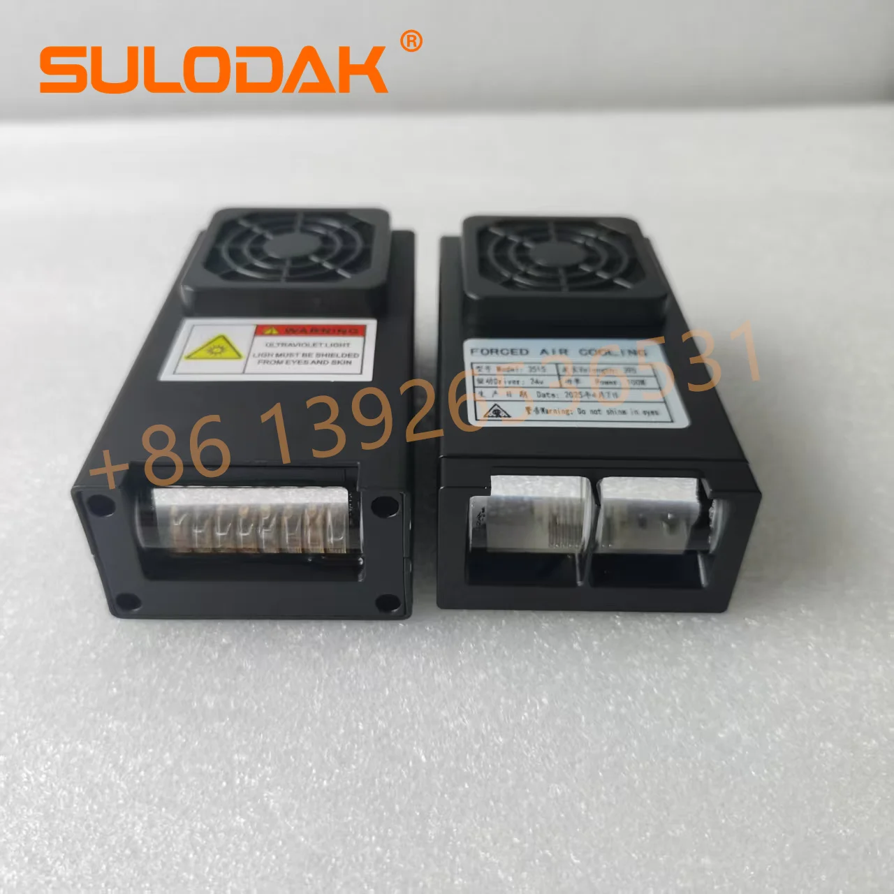 F3515 Air Cooling UV LED Curing System 395nm UV Ink Varnish Curing Lamp Segment Control LED Ultraviolet Lamp Flatbed Printer