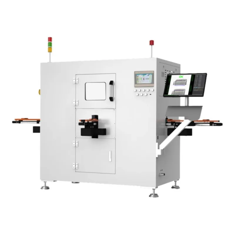Virtual welding bubble crack defect detection industrial light inspection machine