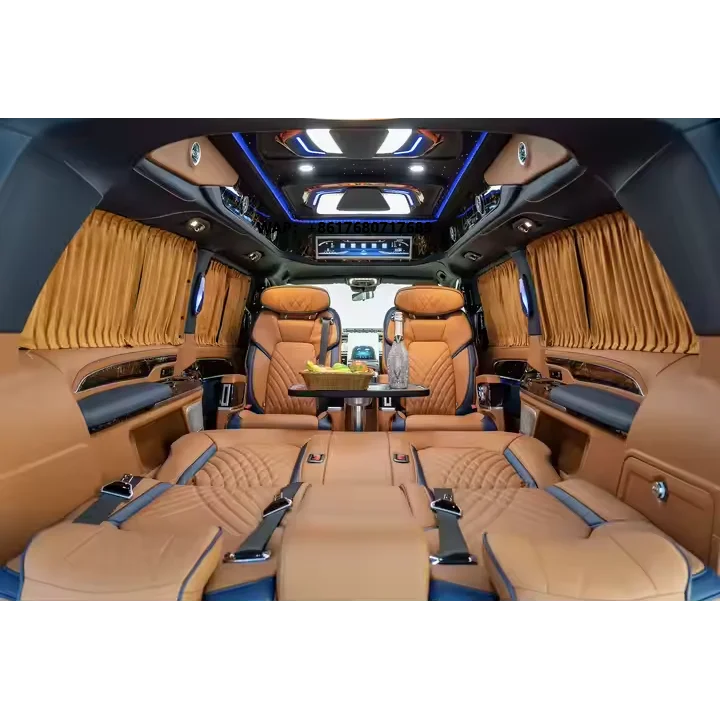 Nova Chegada: Divisória de Couro de Luxo Personalizada para Interior de Carro, Acessório de Fábrica para Sprinter Van Vito W447 Vclass