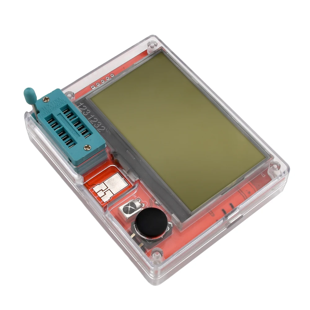 LCR-T10H TFT LCD Multimeter Transistor Tester Colorful Display For Diode Triode MOS/PNP/NPN Capacitor Resistor Transistor