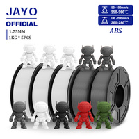 JAYO ABS 3D Printer Filament 1KG 1.75mm ABS 3D Filament For 3D Pen Good Effect ABS 3D Printing Materials 5Rolls/set