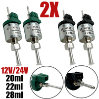 2X 12V/24V 1-3KW 1-4KW 1-5KW Car Electric Fuel Oil Metering Pump For Eberspacher Airtronic D2 D4 D4S Diesel Heater 20/22/28ml
