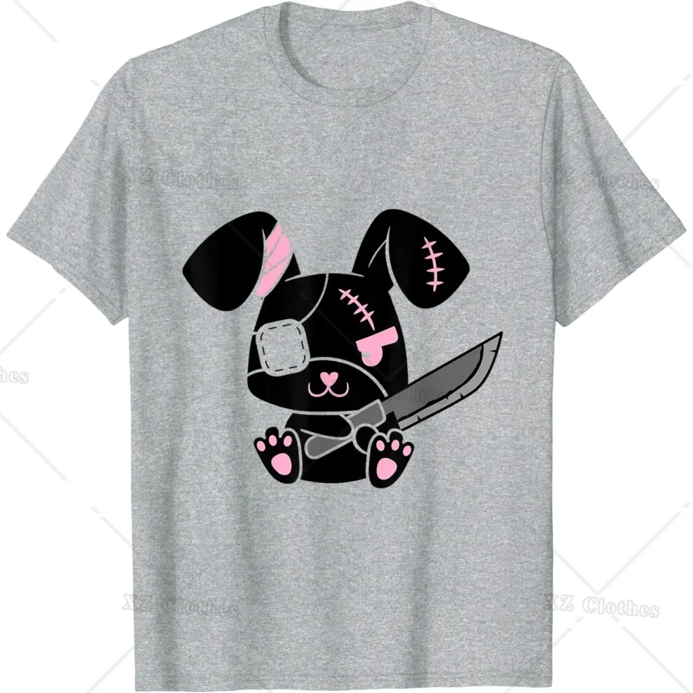 Kawaii Bunny Shirt - Menhera Pastel Goth for Women Men