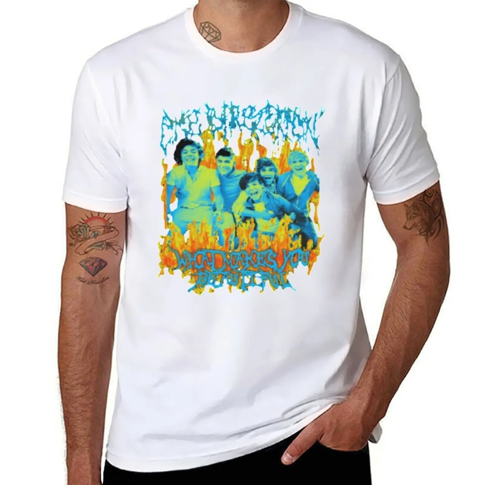 Heavy Metal Direction T-Shirt essential t shirt men t shirt cotton 100% T-Shirt