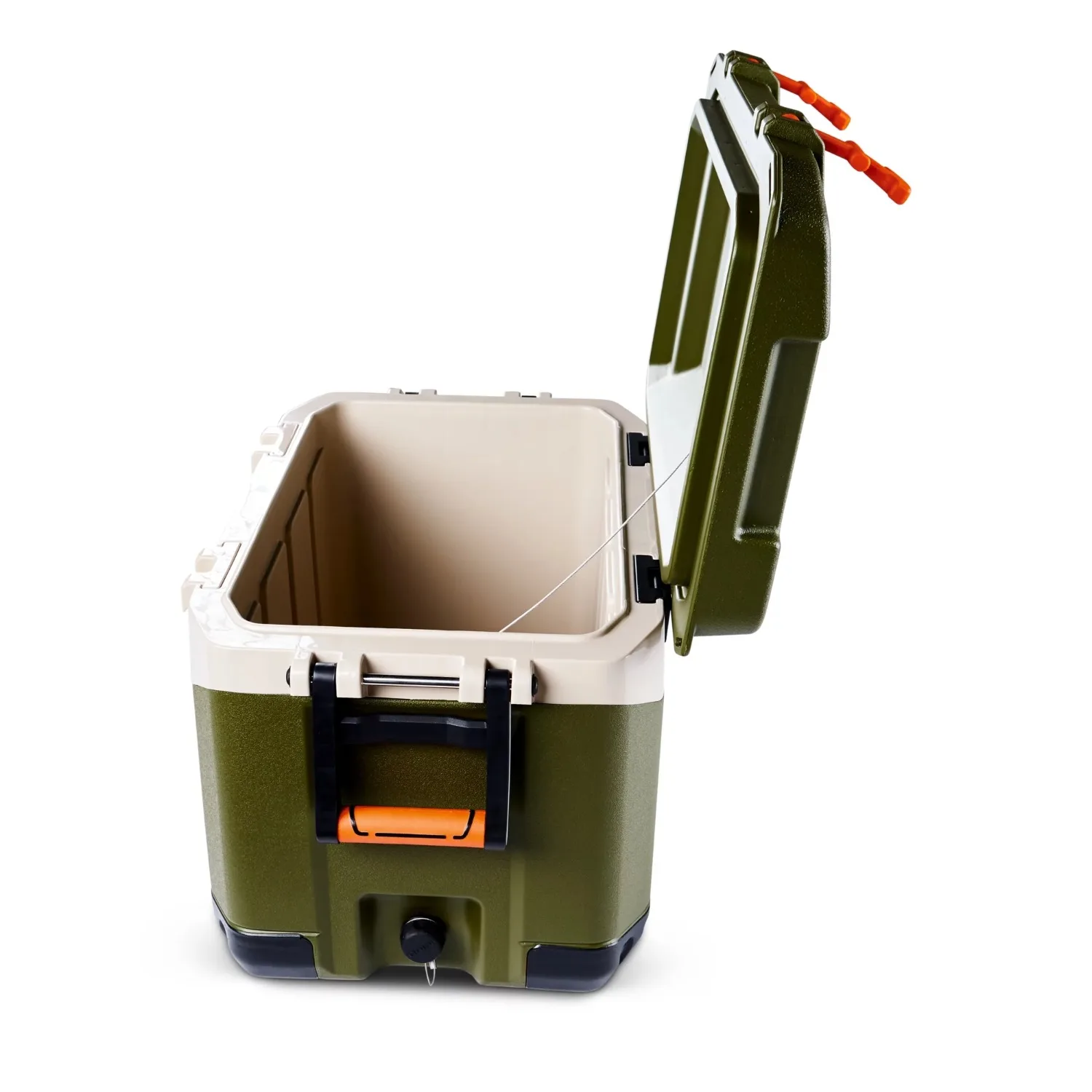 Igloo 52 Qt. BMX Hard Sided Ice Chest Cooler, Green and Orange, 25.98