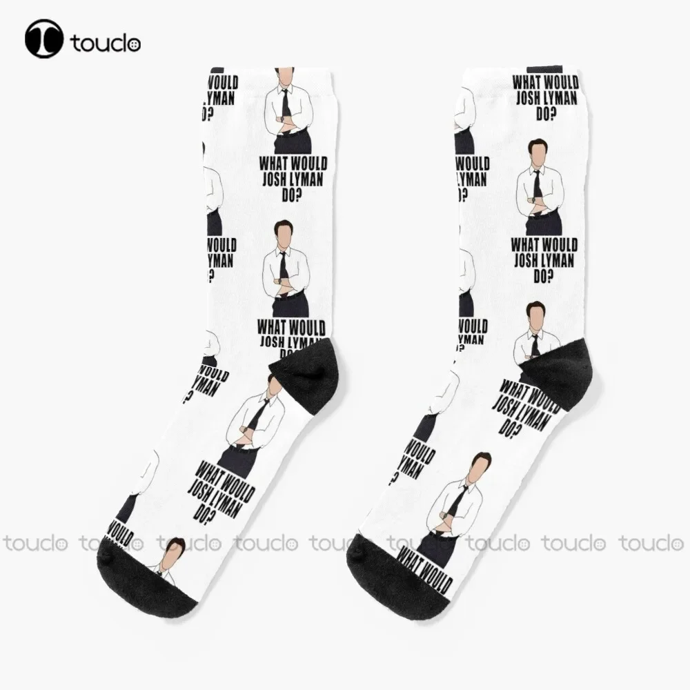 

What Would Josh Lyman Do Socks Purple Socks Personalized Custom Unisex Adult Teen Youth Socks Halloween Christmas Gift