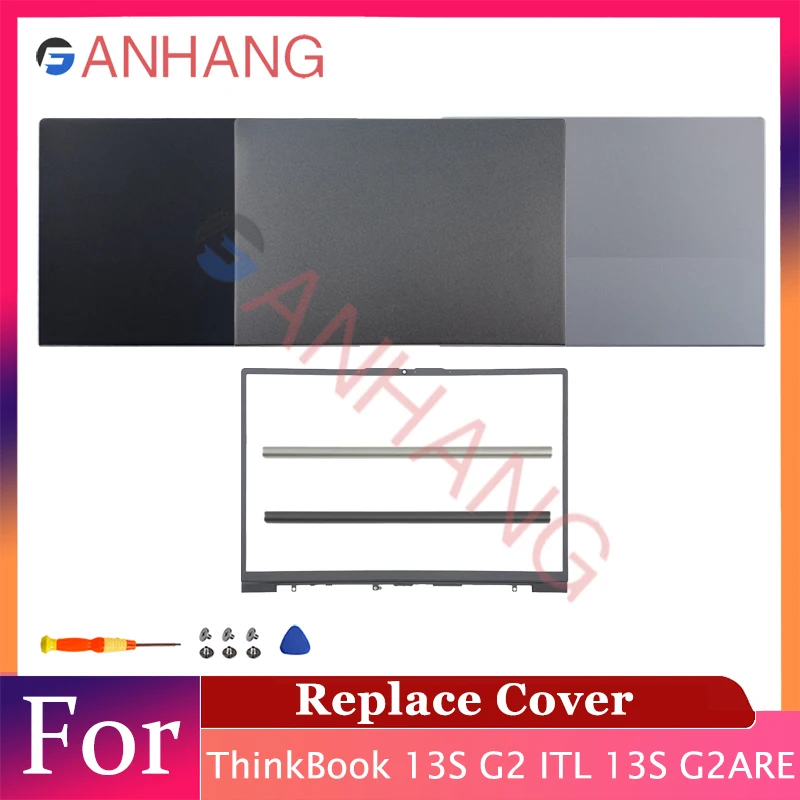 

New Laptop Case For Thinkbook K3-itl K3-ACN 13S G2 2021 2020 LCD Back Cover/Front Bezel/Palmrest /Bottom Case Silver Gray
