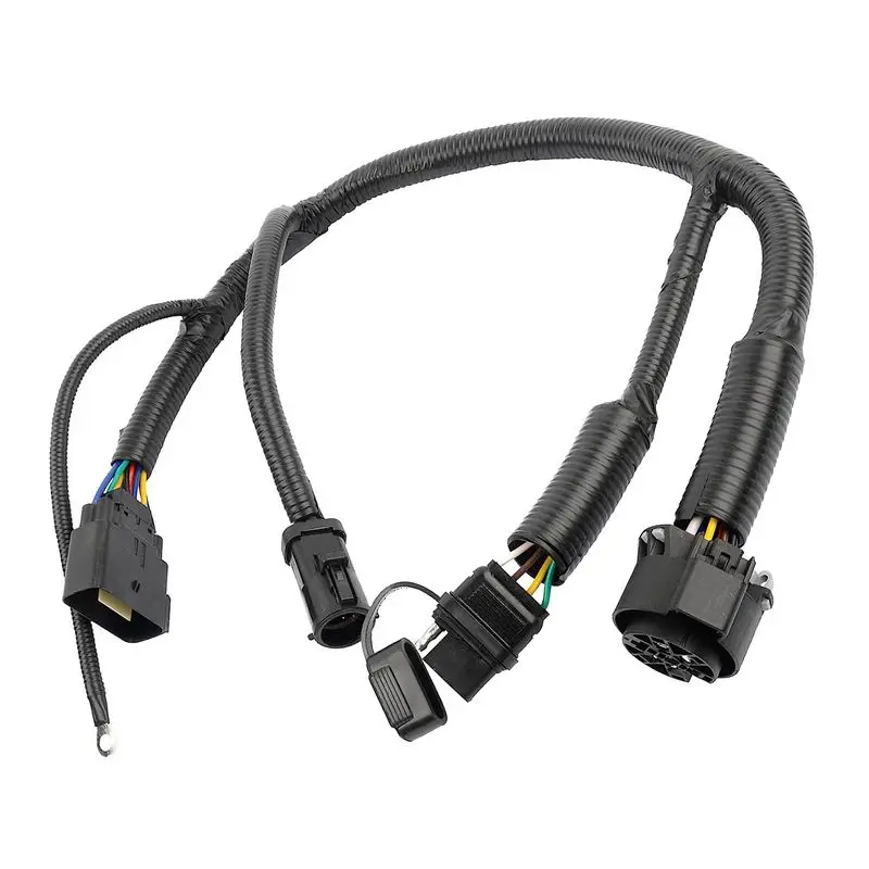 

5L3Z13A576BA Комплект проводки - Жгут проводов управления тормозами прицепа, 7-контактный разъем, запчасти и аксессуары для Ford F-150, Lincoln Mark LT-A