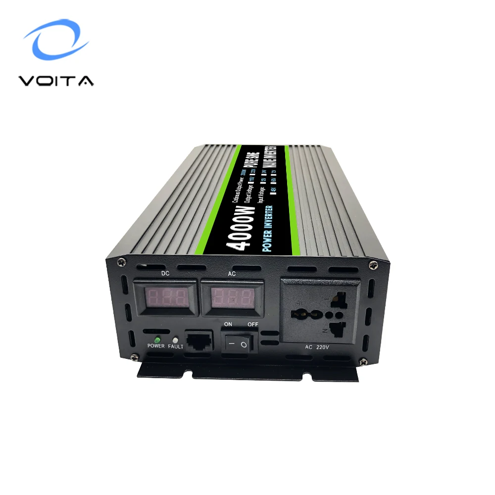 Cheap Price Power Inverter 4000w 12V 24V 48V 60V to 220V Dc to Ac Converter Invert Pure Sine Wave