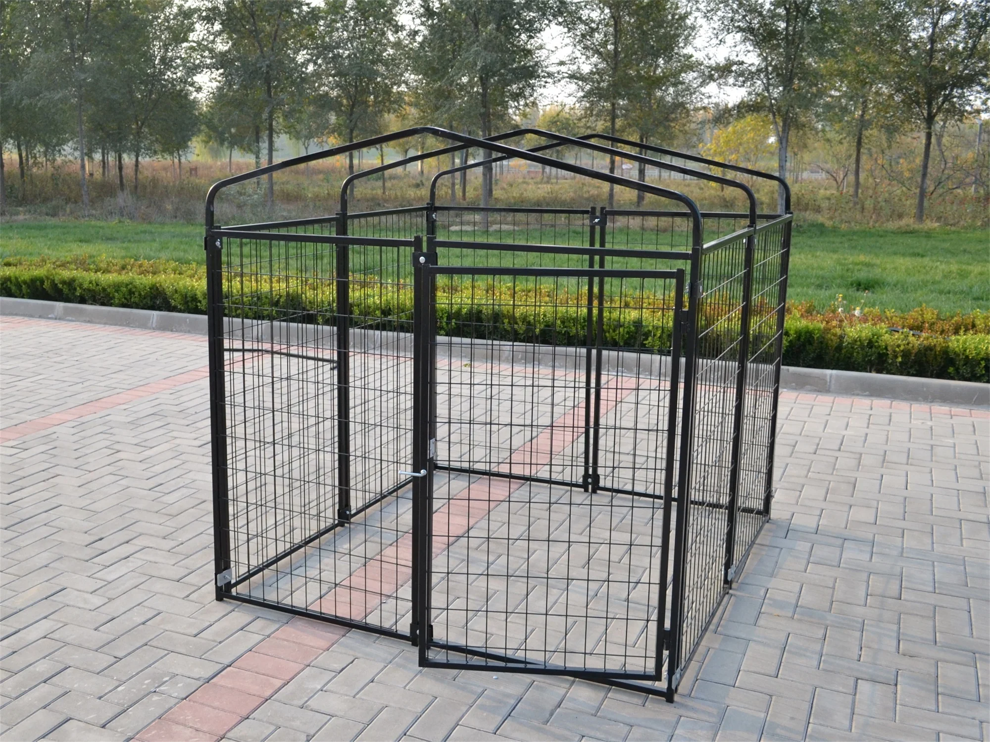 Welded Dog Fence Eco-Friendly Feature Professional Dog Run