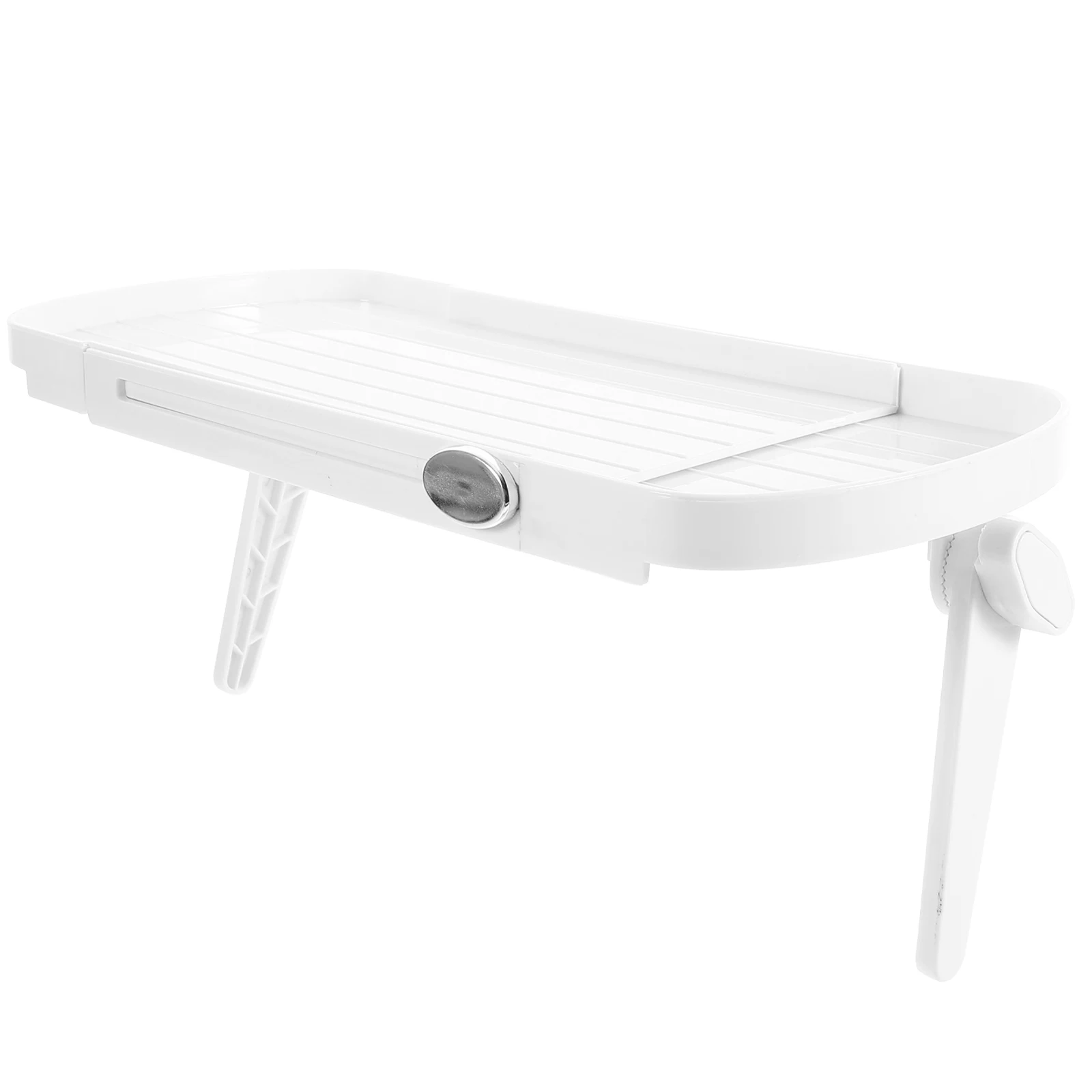 No-drill Screen Tops Shelf White Router Holder Strong Capacity Modern Wall Storage Rack for Remote Router Placement