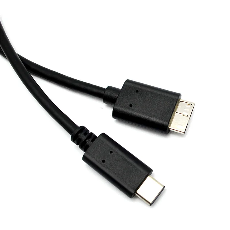 【Buy Now】4X Hard Drive Cable,USB 3.1 Type-C Male To USB 3.0 Micro-B Male Data Cable For Tablet Phone