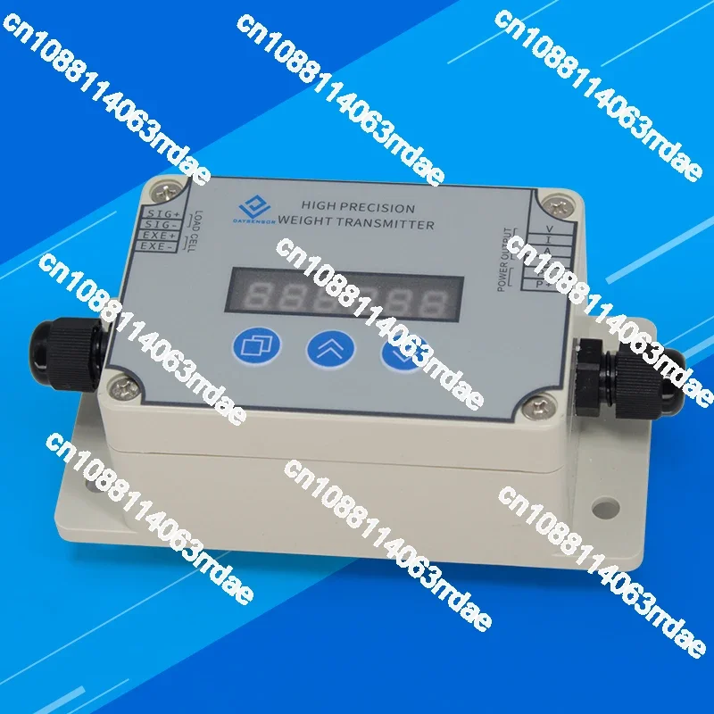 24-bit Digital Weighing Transmitter Module Display Load Cell Amplifier Controller, RS485 0-10v 4-20mA Optional