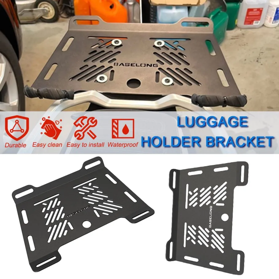 

Motorcycle Rear Enlargement Rack Carrier Luggage Bracket Rails Tail Rack For Moto Guzzi V85 TT V85TT V100 Mandello V 100 S V100S