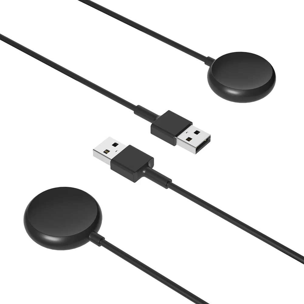 Kabel Dok pengisian daya magnetik untuk Google Pixel Gen 1 pengisi daya jam pengganti USB Port tipe-c hitam 3,3 kaki 100cm kualitas bagus