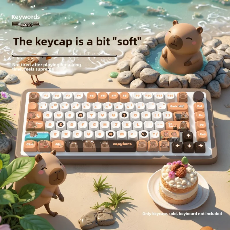 

Key Language Capabala Original KeycappbtFull Five-Sided Sublimation Customized Mechanical Keyboard Keycaps