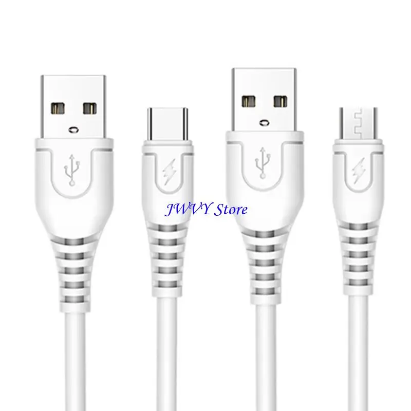 573A 벤드 저항성 USB 케이블 USB2.0에서 USB C/USB 5PIN 빠른 충전 코드 남성 끝
