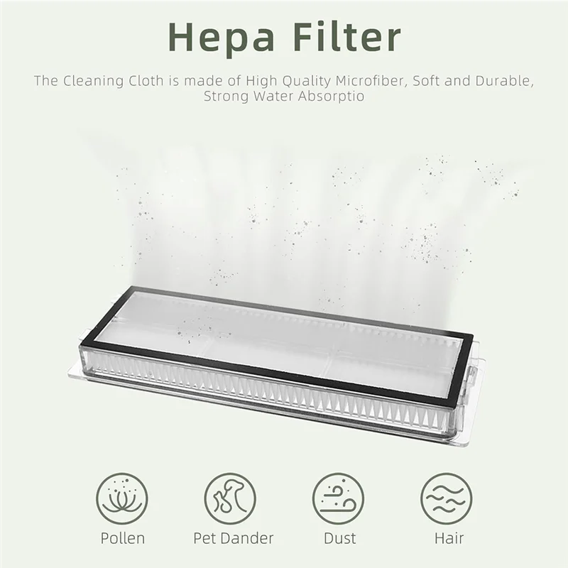 Новые запасные части, совместимые с аксессуарами для робота-пылесоса Dreame L10S Ultra / L10 Ultra, основной щеткой, мешками для пыли