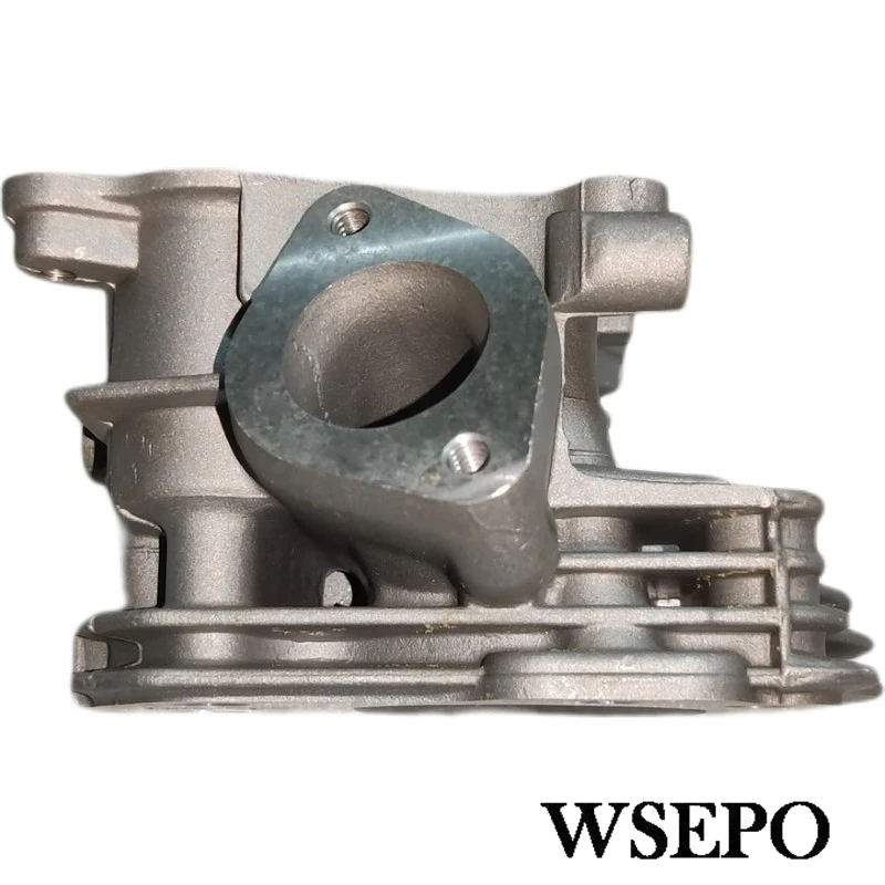 Imagem -04 - Cabeça de Cilindro de Trituradora de Alumínio 18cc Chamber Cast Desempenho 196cc 212cc Kart Gasolina Motor