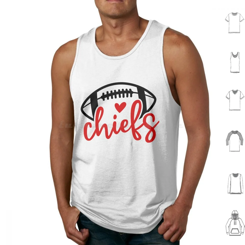 Chiefs Tank Tops Print Cotton Mahomes Kelce Travis 1 Kingdom