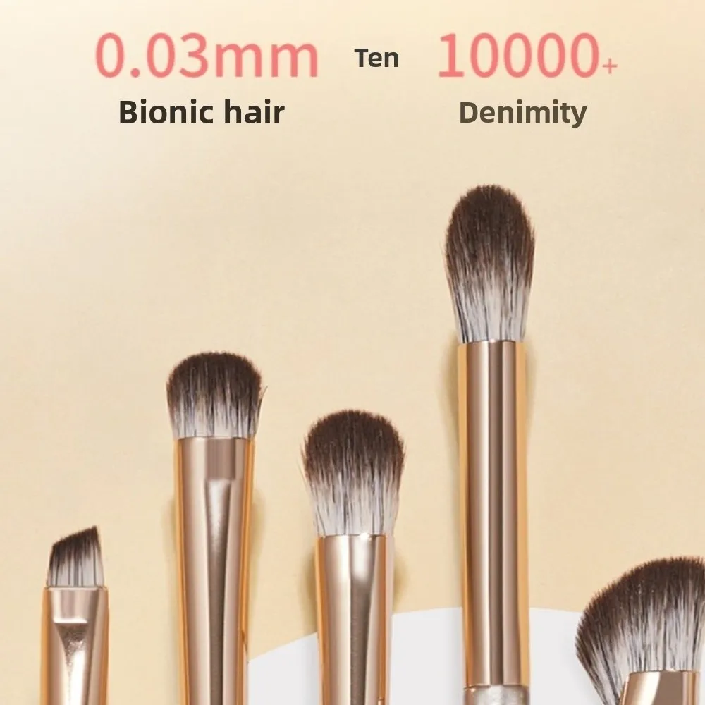 8 Stuks Make Up Tool Oogschaduw Borstel Set Gezicht Bronzer Cosmetica Liner Brow Brush 8 Stuks Contour Make-Up Kwasten Kit Beginners