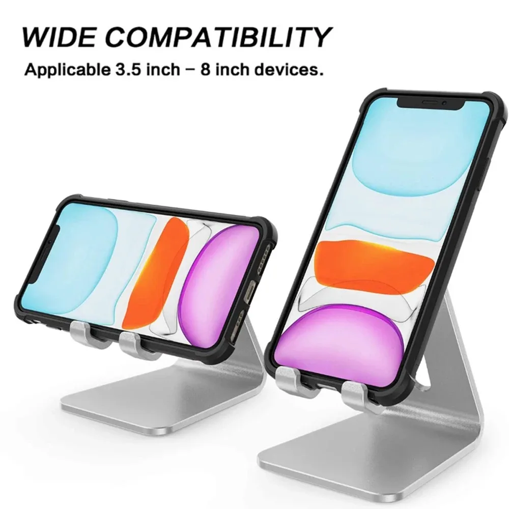 Universal Phone Holder Tablet Stands Mobile Smartphone Support Tablet Desk Desktop Portable Adjustable Table Cell Phone Holder