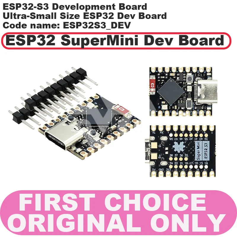 

ESP32-S3 SUPERMINI ESP32-S3 Development Board Ultra-Small Size ESP32 Dev Board ESP32-S3 SuperMini Dev Board
