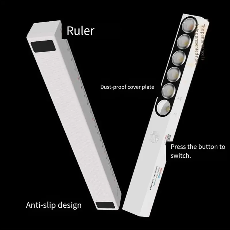 عصا زاوية قابلة للتعديل لدرجة حرارة اللون العملية، 6 تأثيرات إضاءة زاوية، عرض ديكور منزلي، ضوء حامض #3