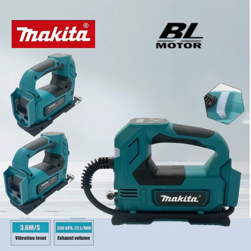 

Makita Cordless Tire Inflator Pump Handheld Air Compressor Portable 18V Battery Electric Air For Car Bicycle Tires Ball