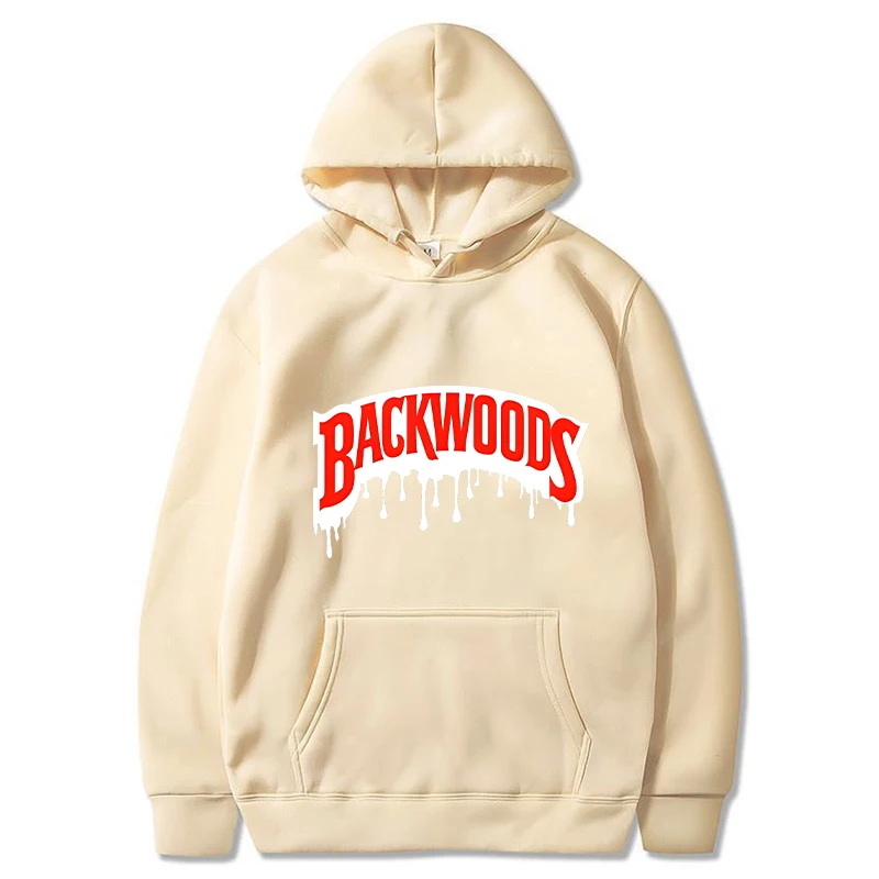 Dripping Backwoods Hoodies Men Fashion Letter Graphic Printed Sweatshirts Women Casual Cool Harajuku Streetwear Hooded Pullovers