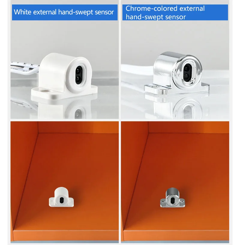 Human body sensor switch for controlling the entire wardrobe and cabinet lights - detachable touch switch, hand-held switch, doo