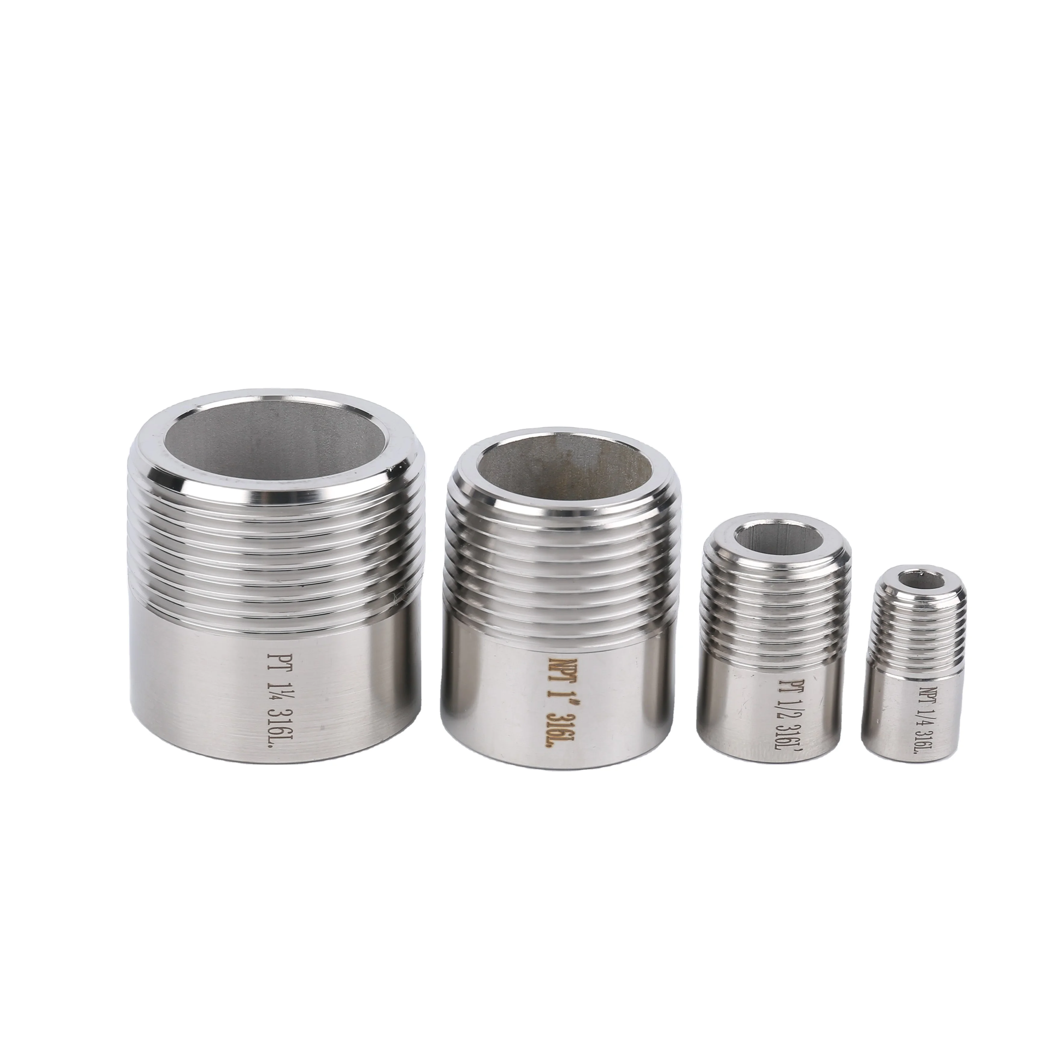 Factory Supply Hot Sale Robust High Pressure Single Head Outer Thread Coupler: Heavy-Duty Performance For Connections 