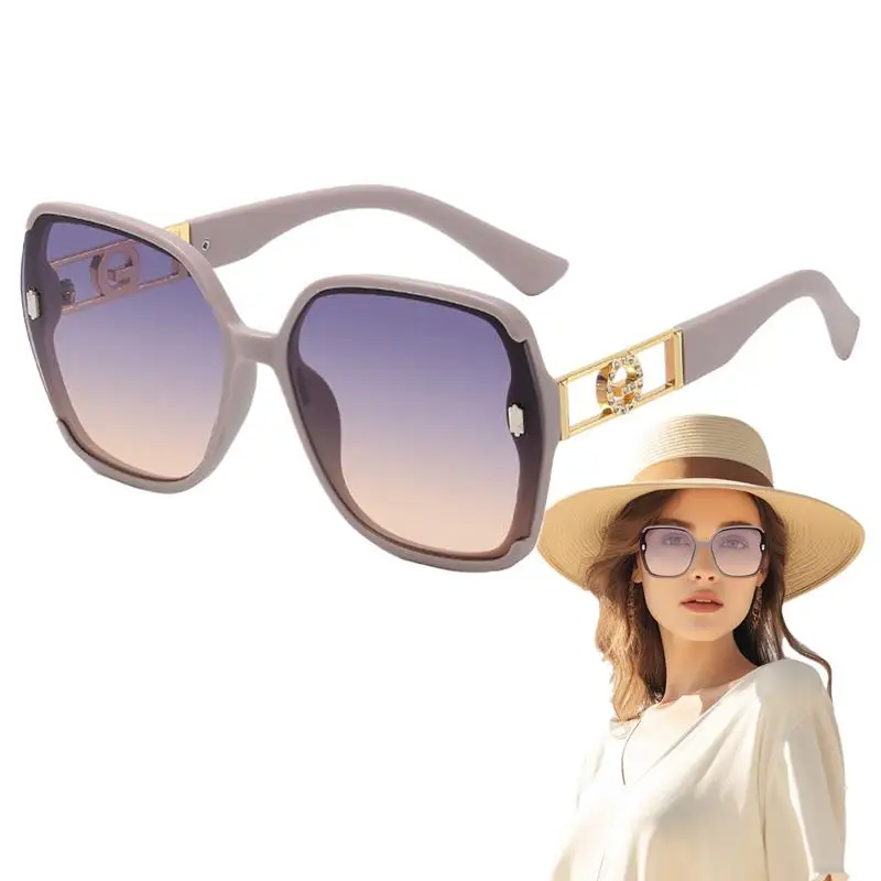 

Retro Sunglasses Classical Trendy Polarized Shades Lightweight Lenses Glasses For All-Day Comfort Beach Daily Activities Sports