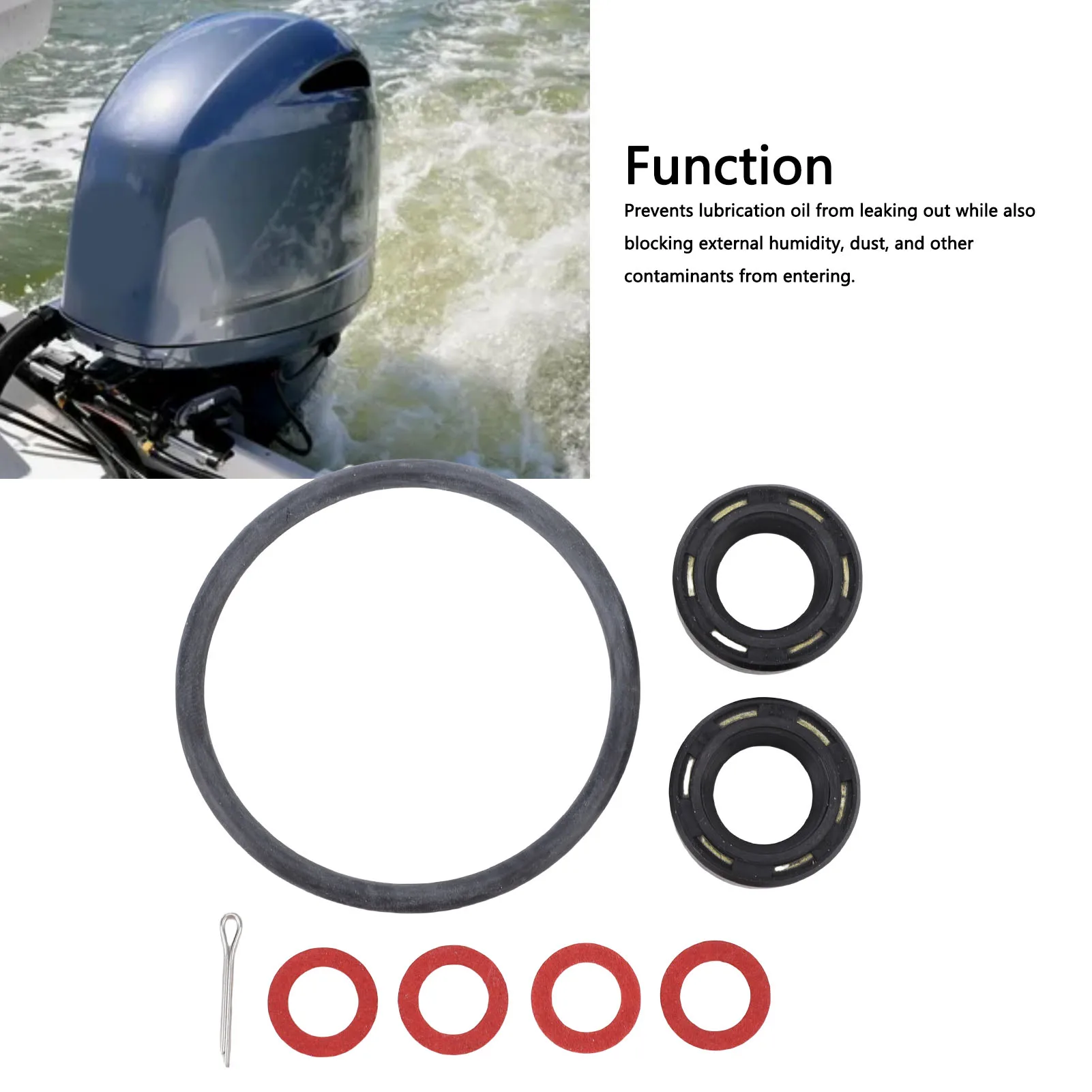 93210 48214 00 18 4698 Óleo do eixo da hélice da caixa de engrenagens inferior 93101-13M12-00 Substituição para f2.5 f4 f4b/m f5a f6c/m externo