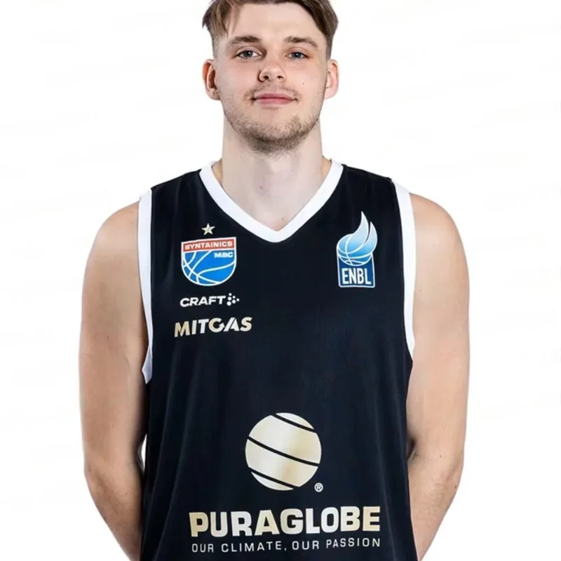 تي شيرت رجالي بدلة كرة السلة الألمانية التجفيف السريع بأكمام قصيرة الاصطناعية MBC Weissenfels بدلة كرة السلة الرياضية للرجال 2025