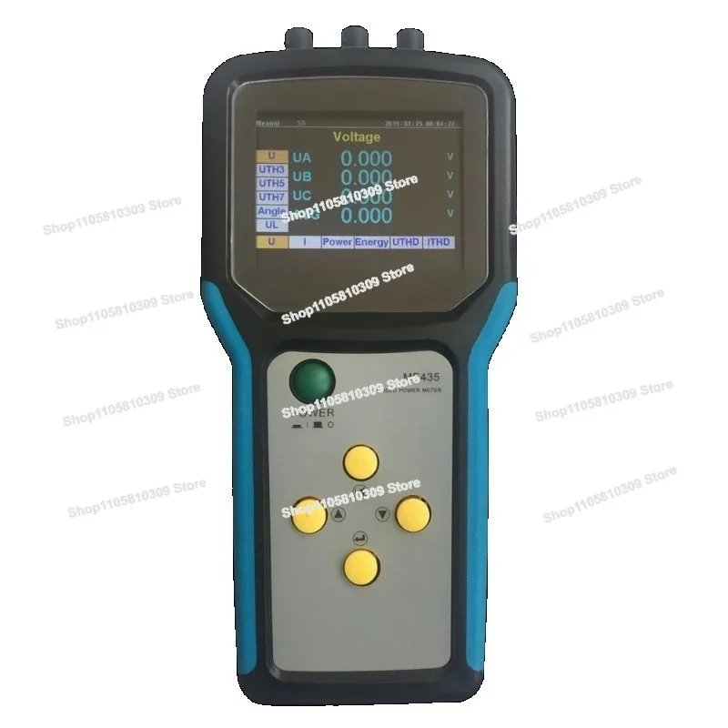 LME435 Handheld Three-phase Power Quality Analyzer, Three-phase Three-wire Meter Roche Coil