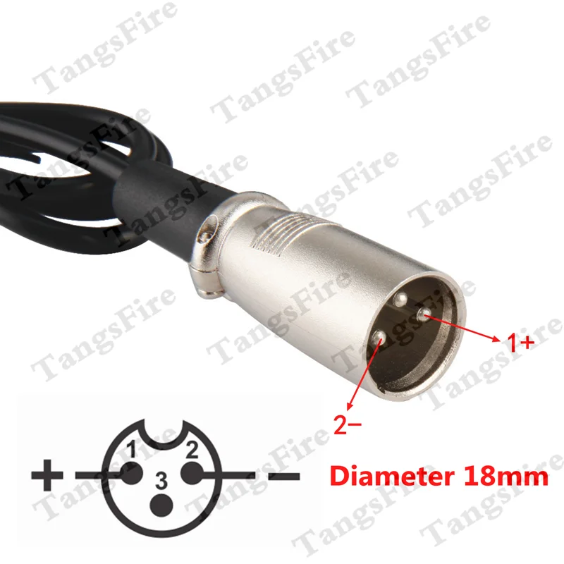 42V 4A Smart Li-ion Battery Charger 10Series For 36V Electric Bicycle Polymer Lithium Battery Charger XLR High Quality Adapter