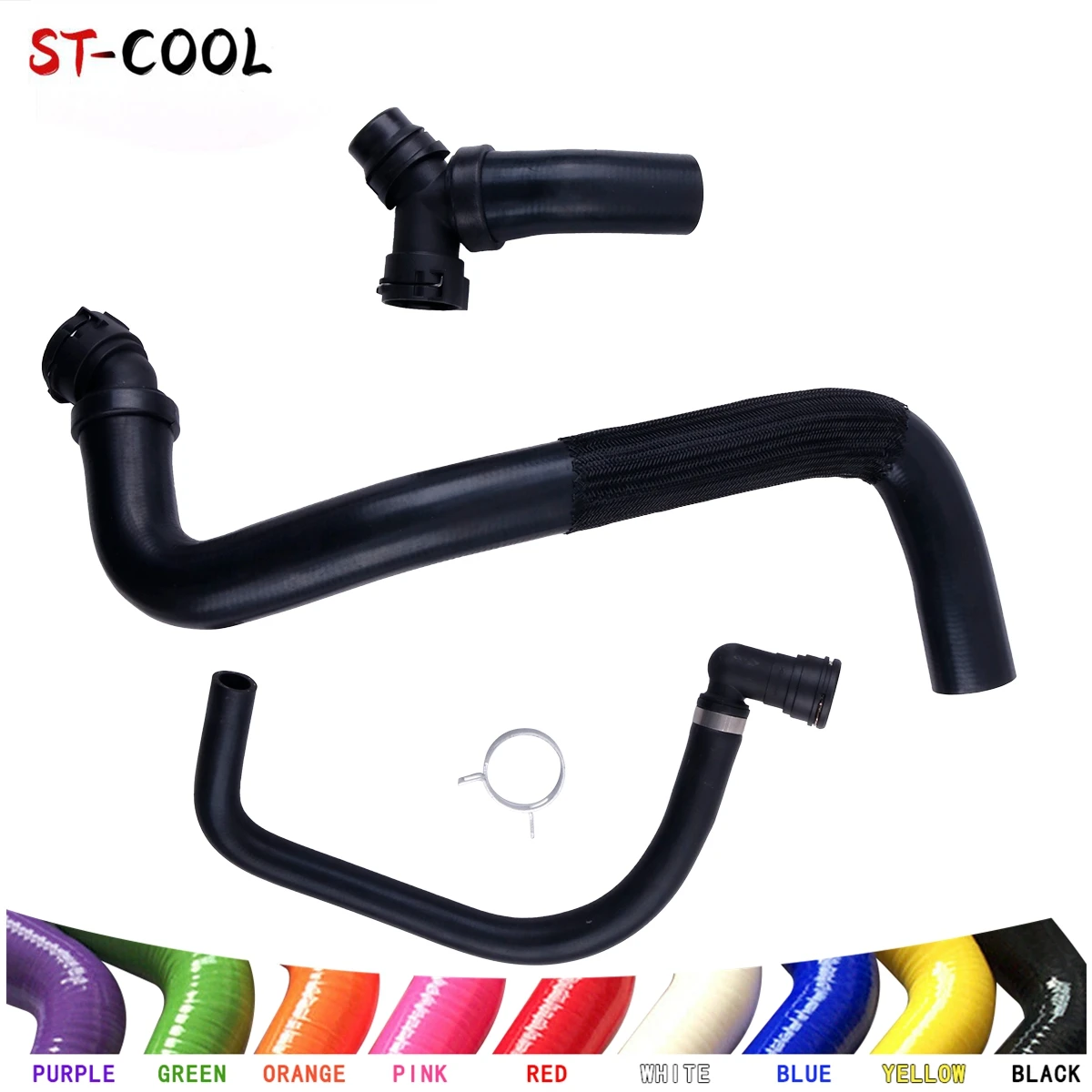 

For Ford F-150 5.0L 2011-2020 Rubber Hoses Tubes Pipes