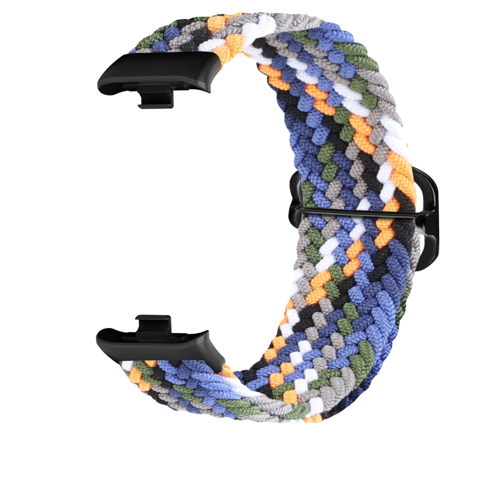 Nylon Braided Strap for Xiaomi Mi Band 8 pro Elastic Solo Loop Adjustable Watchbands Replacement correa bracelet Miband 8 pro