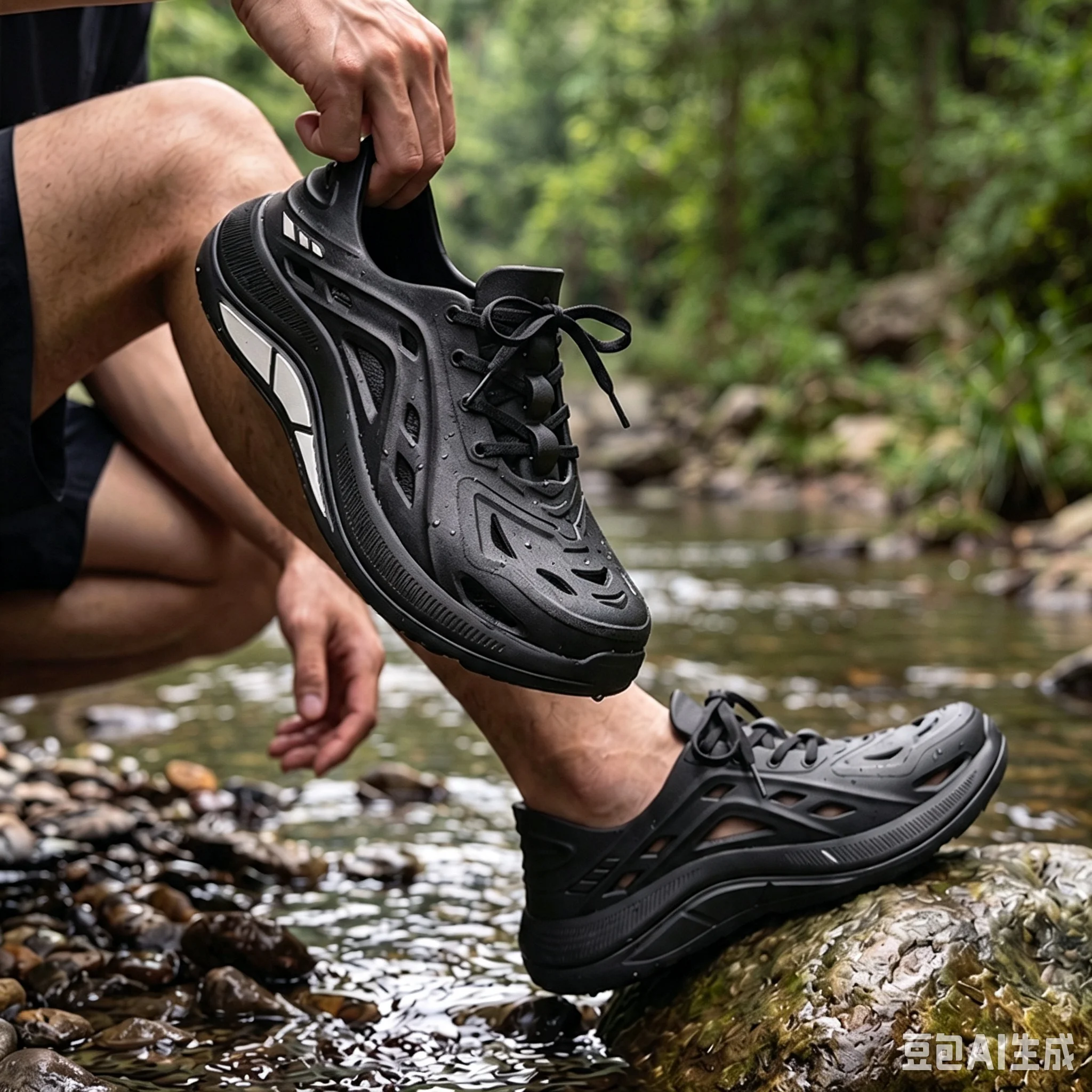 2026 New Summer Fashion Lovers Sandals EVA Baotou Men's Sandals Outdoor Thick Bottom Hole Shoes Luxury Beach Men Garden Shoes