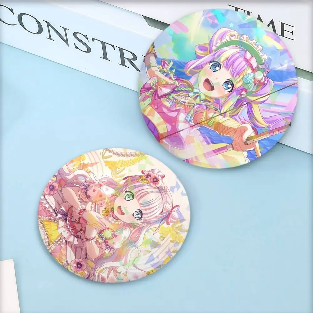 PAREO RAISE A SUILEN BanGDream Rundabzeichen für Rucksackzubehör Laser-Anstecknadeln Schmuck Geschenke