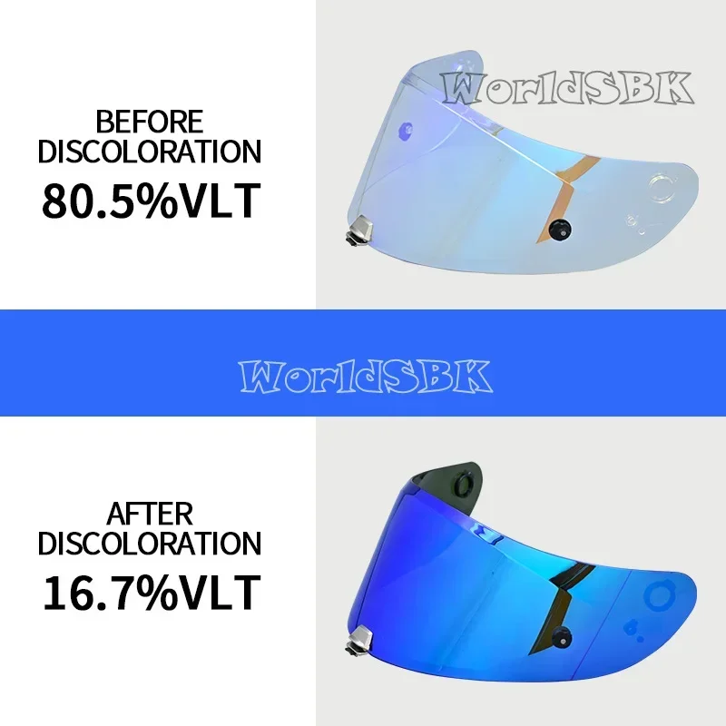 Blue Photochromic Visor for HJC RPHA 11 PRO RPHA 70 ST HJ-26  Helmet Shield Uv Cut Casco Moto Face Shield Visera Windshield