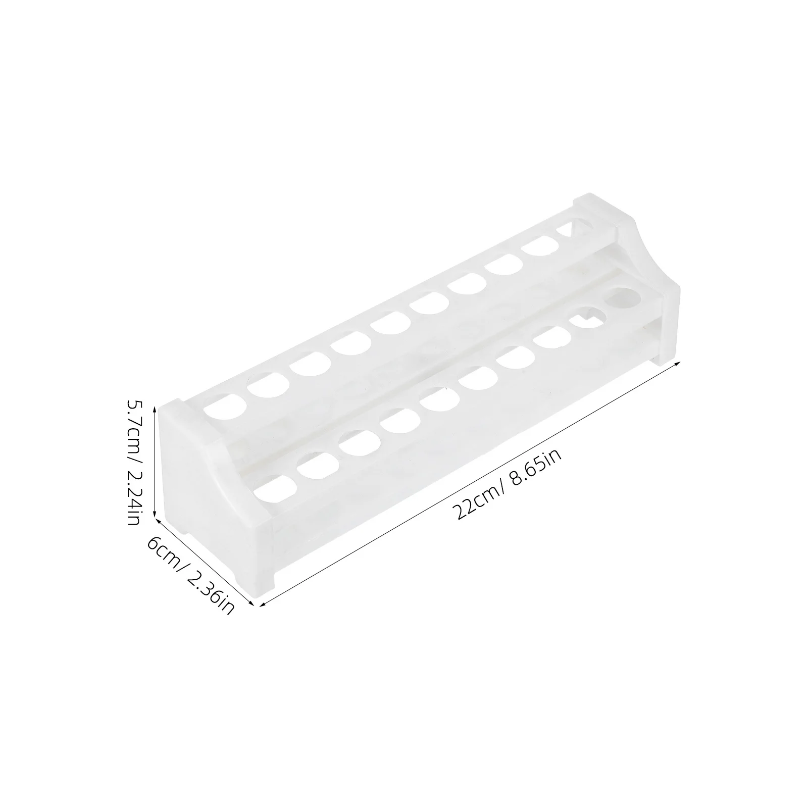 20 Hole Detachable Test Tube Rack Versatile Laboratory Pipette Stand for School Teaching Research Instruments Specimen Rack