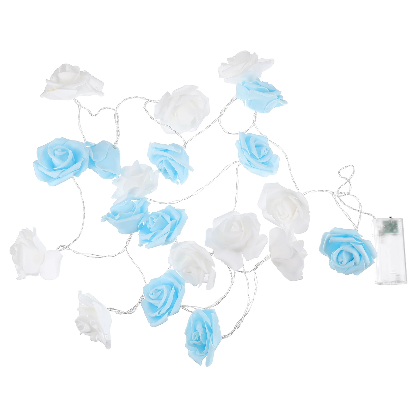 

1pc Rose Flower Light String 30LED Romantic Decorative Fairy Lights for Party Home Wedding Christmas Festival DIY Decoration