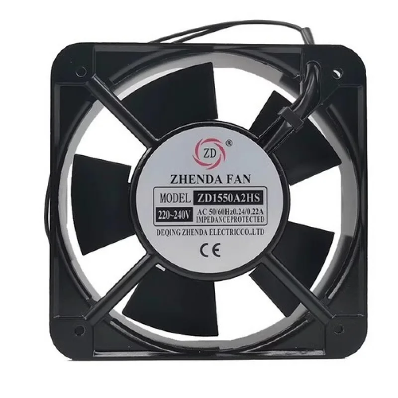 

C for ZHENDA FAN ZD1550A2HS 15050 220V—240V 0.24A 15CM Industrial Cooling Fan
